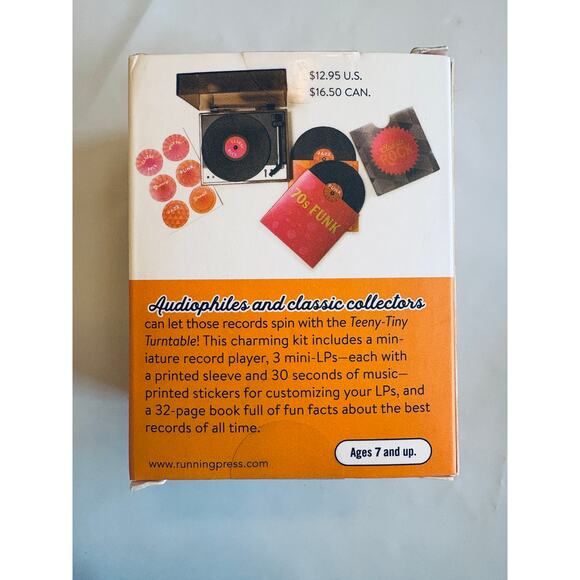 NIB Teeny Tiny Turntable Mini Kit - Picture 2 of 4